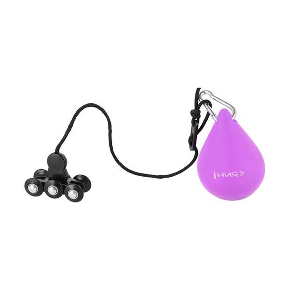 ZESTAW Hula Hop Hhw12 Violet Z Wypustkami I Obciążnikiem  + Pas Br163 Black Plus Size HMS, 16 zdjęcie