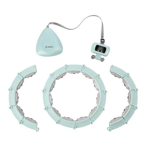 HMS zestaw do odchudzania hula hop fitness z licznikiem  HHM14 + pas neoprenowy BR163, 18 zdjęcie