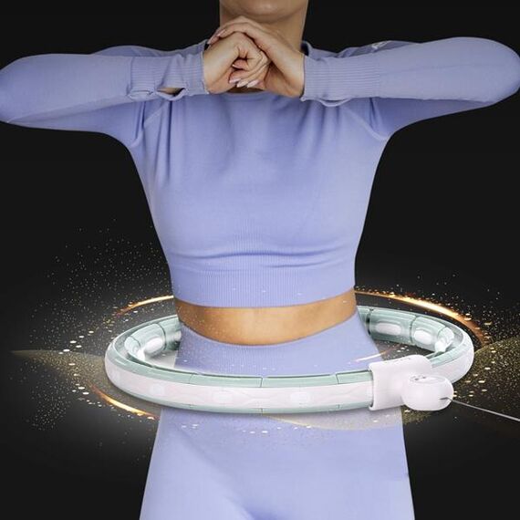 HMS zestaw do odchudzania hula hop fitness z licznikiem  HHM15 + pas neoprenowy BR163, 7 zdjęcie