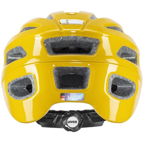 UVEX Kask rowerowy True, Kolor: żółty, Rozmiar: 55-58, 5 zdjęcie