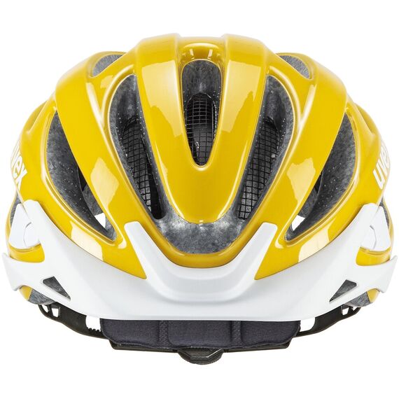 UVEX Kask rowerowy True, Kolor: żółty, Rozmiar: 52-55, 3 zdjęcie