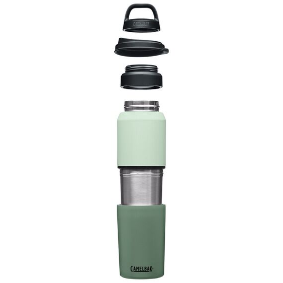 CAMELBAK Butelka dwuczęściowa MultiBev SST, Kolor: zielony, Pojemność (ml): 500/350, 10 zdjęcie