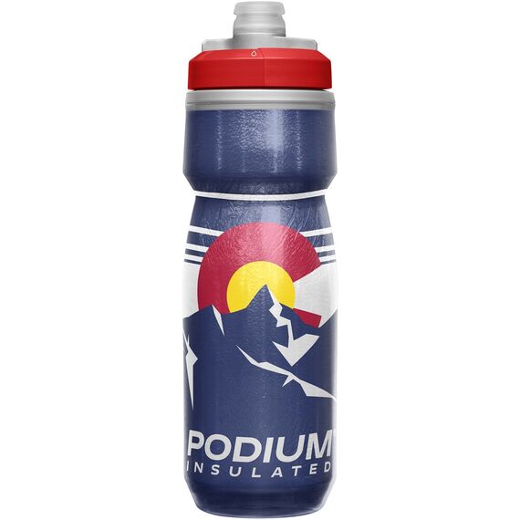 CAMELBAK Bidon Podium Chill Edycja Limitowana, Kolor: granatowy, Pojemność (ml): 620, 5 zdjęcie