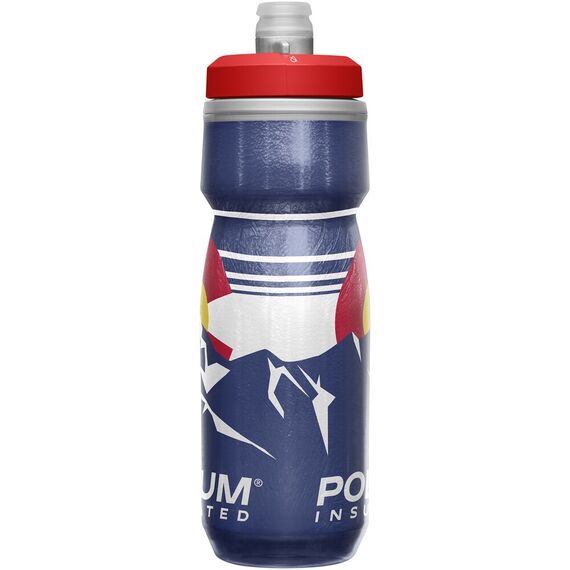 CAMELBAK Bidon Podium Chill Edycja Limitowana, Kolor: granatowy, Pojemność (ml): 620, 2 zdjęcie