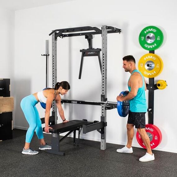 KLT22 Wielofunkcyjna Klatka Treningowa Składana Silver HMS, 10 zdjęcie