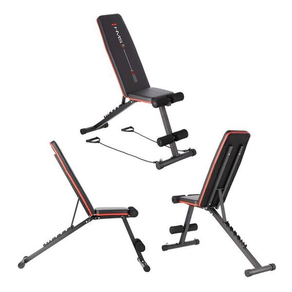 LS1203 Ławka Pod Sztangę Do Ćwiczeń HMS, 6 zdjęcie