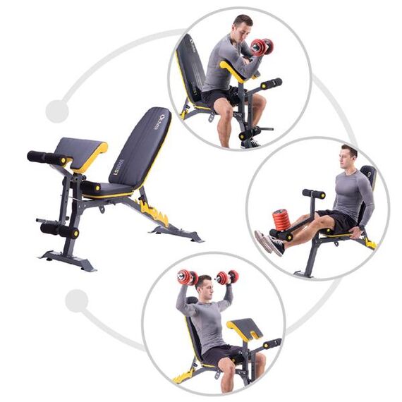 LS3061 Ławka Pod Sztangę HMS PREMIUM, 9 zdjęcie