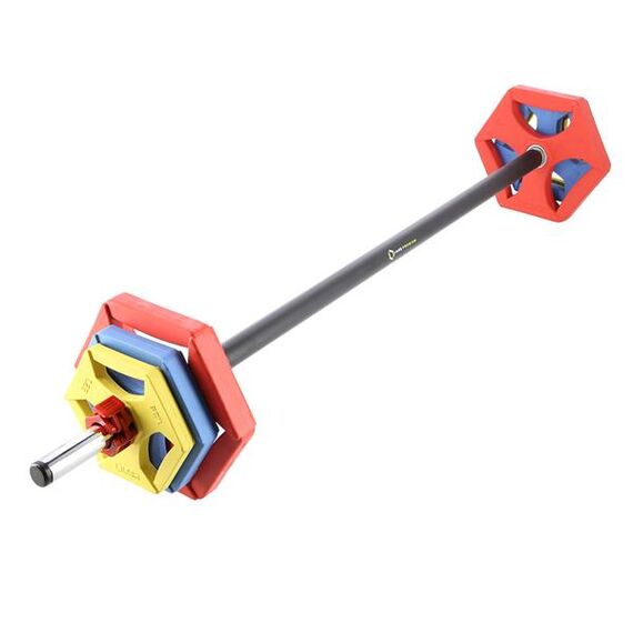 SBP21 (2 Części) Training Pump Sztanga Fitness 20Kg HMS Premium, 2 zdjęcie