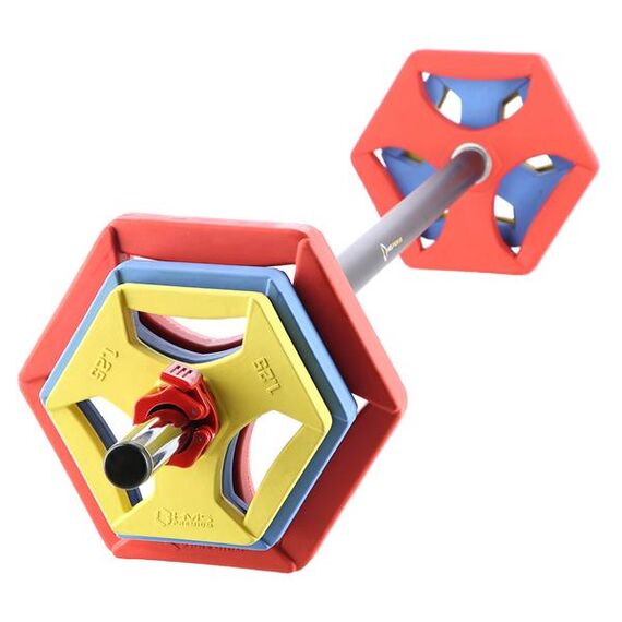 SBP21 (2 Części) Training Pump Sztanga Fitness 20Kg HMS Premium, 3 zdjęcie