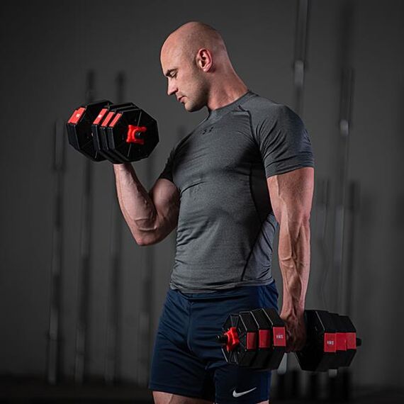 SGC20 Sztangielki-Sztanga Kompozyt 20 Kg HMS, 12 zdjęcie