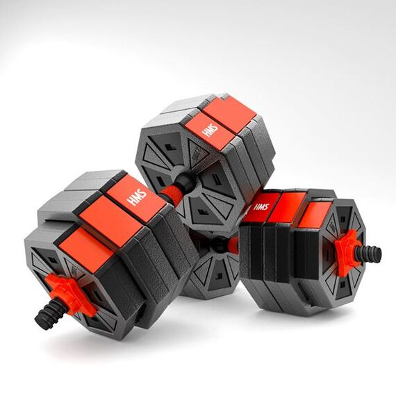 SGC30 Zestaw Sztangielki-Sztanga Kompozyt 30 Kg HMS, 9 zdjęcie