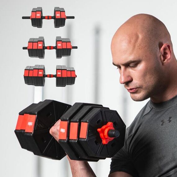 SGC40 Sztangielki-Sztanga Kompozyt 40 Kg HMS, 2 zdjęcie