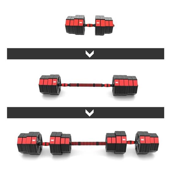 SGC40 Sztangielki-Sztanga Kompozyt 40 Kg HMS, 3 zdjęcie