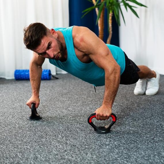 SGN120 Pro Set 6W1 Zestaw Ciężarów 20Kg HMS, 14 zdjęcie