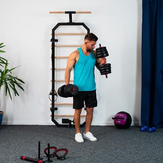 SGN140 Pro Set 6W1 Zestaw Ciężarów 40Kg HMS, 12 zdjęcie