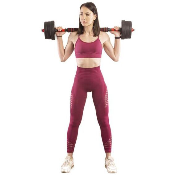 SGP15 Sztangielki-Sztanga Kompozyt 15 Kg HMS, 12 zdjęcie