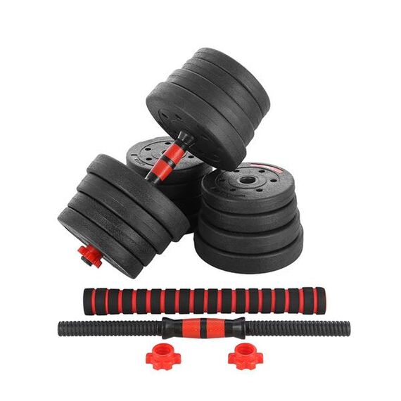 SGP20 ZESTAW Sztangielki-Sztanga Kompozyt 20 Kg HMS, 4 zdjęcie