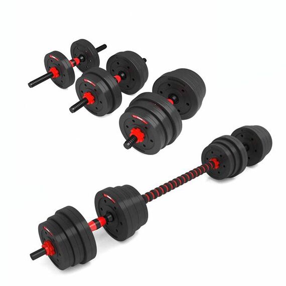 SGP20 ZESTAW Sztangielki-Sztanga Kompozyt 20 Kg HMS, 9 zdjęcie