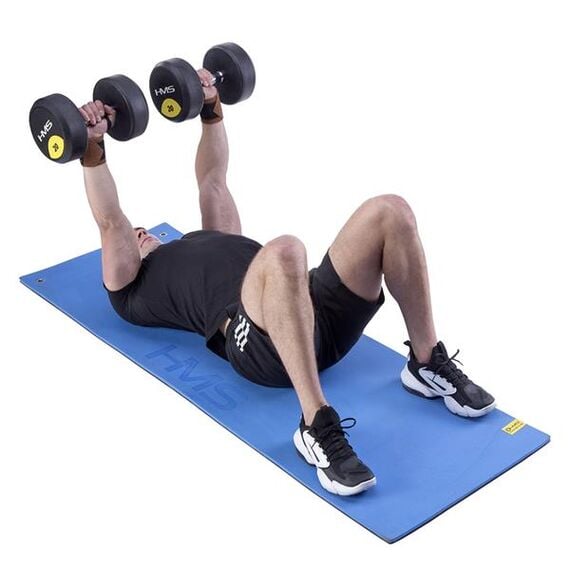 HMS opaski na nadgarstki wzmacniające do treningu siłowego 2 sztu. ONX04 skórzane, 4 zdjęcie