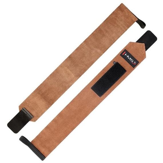 HMS opaski na nadgarstki wzmacniające do treningu siłowego 2 sztu. ONX04 skórzane, 9 zdjęcie