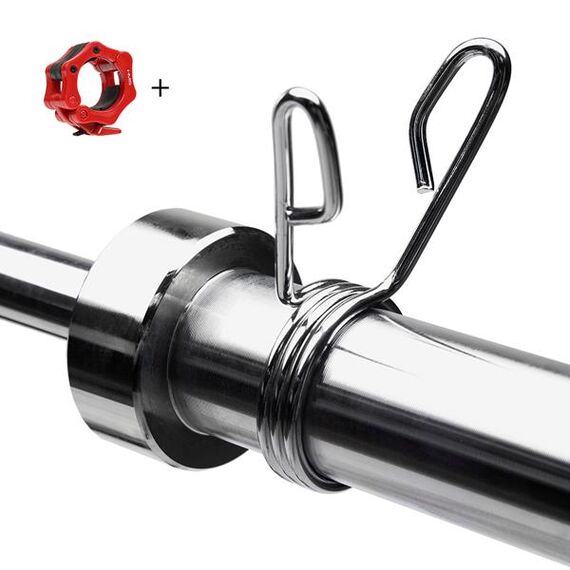 GO205+ Zacisk Zg1000R Gryf Olimpijski 13.5Kg 150cm HMS PREMIUM, 10 zdjęcie