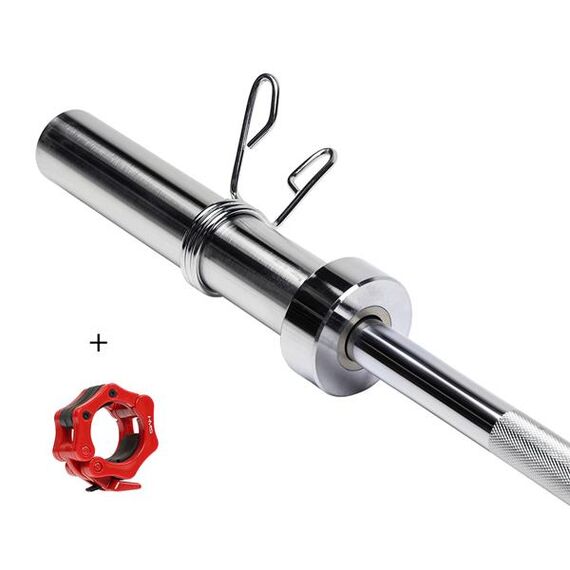 GO205+ Zacisk Zg1000R Gryf Olimpijski 13.5Kg 150cm HMS PREMIUM, 5 zdjęcie