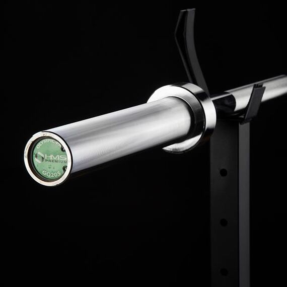 GO205+ Zacisk Zg1000R Gryf Olimpijski 13.5Kg 150cm HMS PREMIUM, 7 zdjęcie