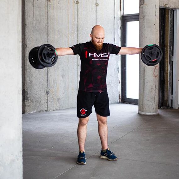 SG40 (2 Części) Sztangielka Kompozyt 40 Kg HMS, 11 zdjęcie