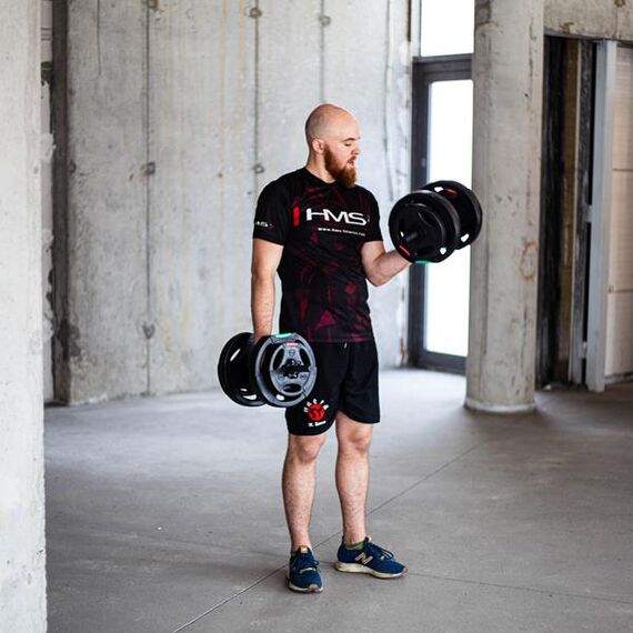 SG40 (2 Części) Sztangielka Kompozyt 40 Kg HMS, 12 zdjęcie