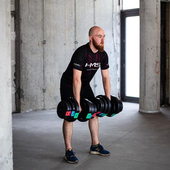 SG40 (2 Części) Sztangielka Kompozyt 40 Kg HMS, 9 zdjęcie