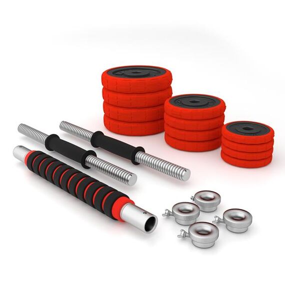 SGGX20 Sztangielki Gumowane 20 Kg HMS, 11 zdjęcie