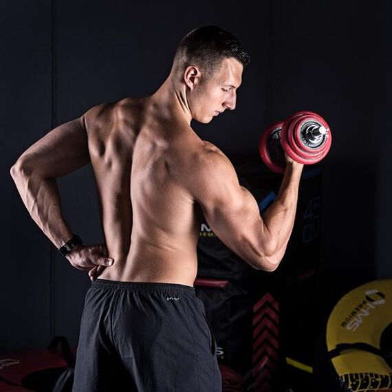 SGGX20 Sztangielki Gumowane 20 Kg HMS, 13 zdjęcie