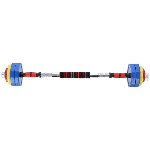 SKC20 Sztangielki-Sztanga W Walizce Kolorowe 2X10Kg HMS, 8 zdjęcie