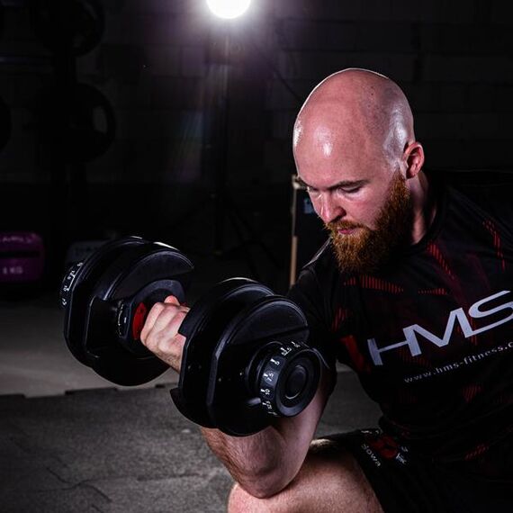 SR52 Sztangielka Regulowana 52 Lbs HMS, 10 zdjęcie