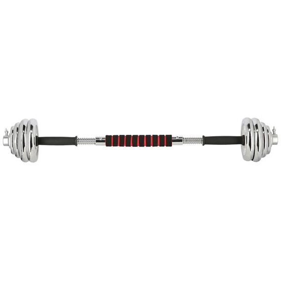 STC21 SZTANGIELKI/SZTANGA W WALIZCE CHROM 2x10KG HMS, 10 zdjęcie