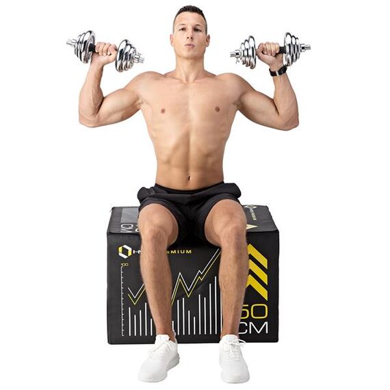 STC21 SZTANGIELKI/SZTANGA W WALIZCE CHROM 2x10KG HMS, 16 zdjęcie