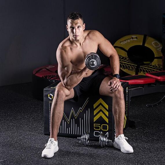 STC21 SZTANGIELKI/SZTANGA W WALIZCE CHROM 2x10KG HMS, 26 zdjęcie