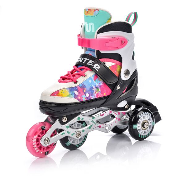 METEOR Rolki regulowane z wymienną płozą 4w1 Painter, Kolor: czarny, Waga: 1.4, Rozmiar: S (30-33), 9 zdjęcie