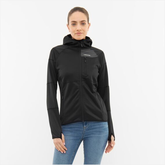 VIKING Bluza Yosemite Hoodie Lady, Kolor: czarny, Rozmiar: XXL