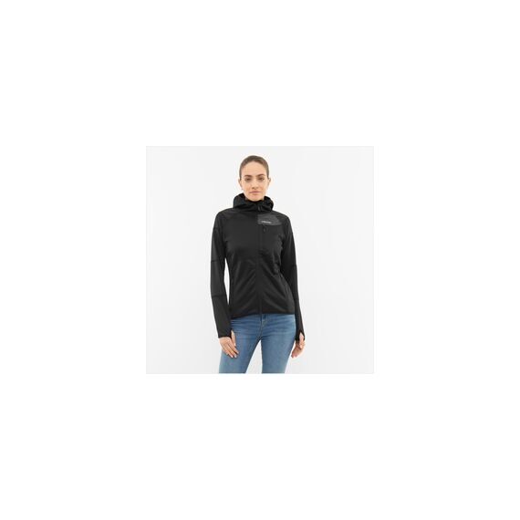 VIKING Bluza Yosemite Hoodie Lady, Kolor: czarny, Rozmiar: L