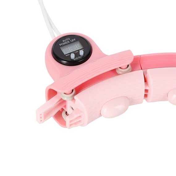 HMS hula hop fitness do odchudzania z obciążnikiem i licznikiem FH02 fioletowy, Kolor: różowy, 11 zdjęcie