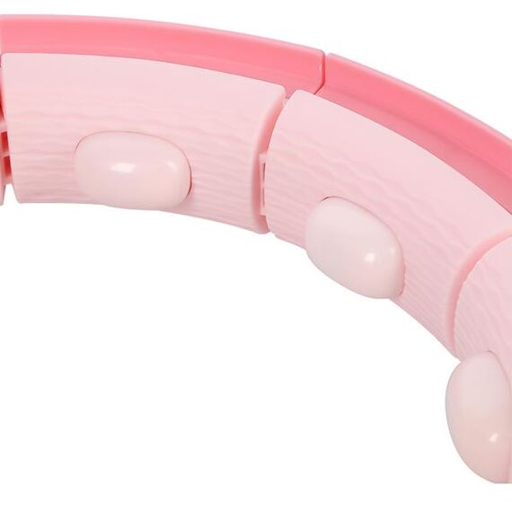 HMS hula hop fitness do odchudzania z obciążnikiem i licznikiem FH02 fioletowy, Kolor: różowy, 12 zdjęcie