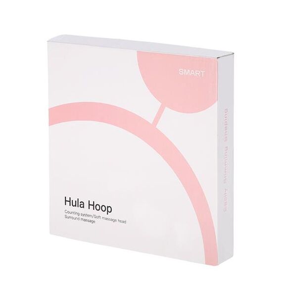 HMS hula hop fitness do odchudzania z obciążnikiem i licznikiem FH02 fioletowy, Kolor: różowy, 18 zdjęcie