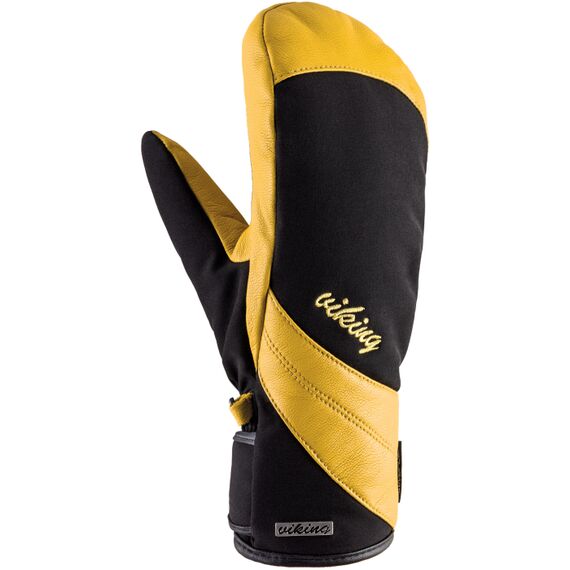 VIKING Rękawice Aurin Mitten Ski Lady, Kolor: czarny, Rozmiar: 8