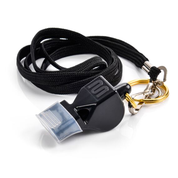 METEOR Gwizdek z Silikonowym Ustnikiem Wolf Plus Czarny, 3 zdjęcie