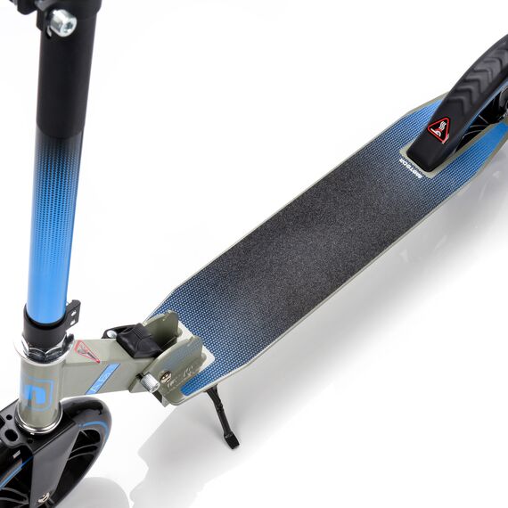 METEOR hulajnoga klasyczna z kauczukowymi kołami Urban A6 szara/niebieska, 3 zdjęcie