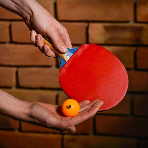 METEOR zestaw do tenisa stołowego rakietki i piłeczki, 6 zdjęcie