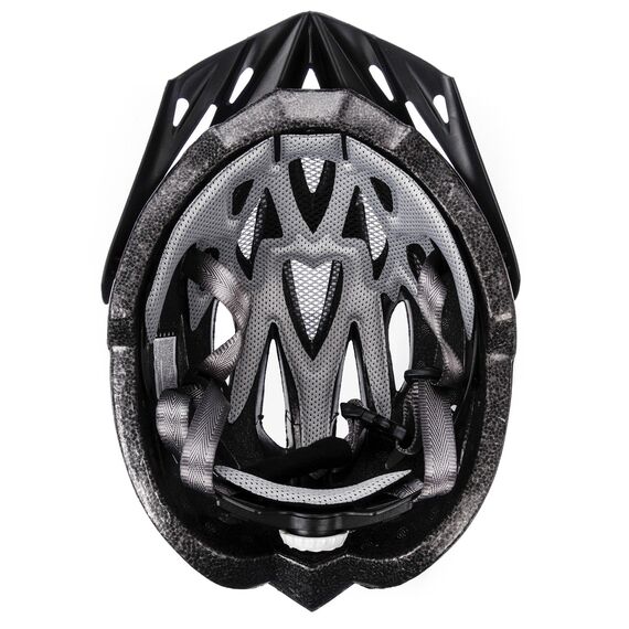 Meteor Kask rowerowy Gruver czarno-zielony, Kolor: szary, Rozmiar: 58-61, 4 zdjęcie Meteor Kask rowerowy Gruver czarno-zielony, Kolor: szary, Rozmiar: 58-61, 4 zdjęcie