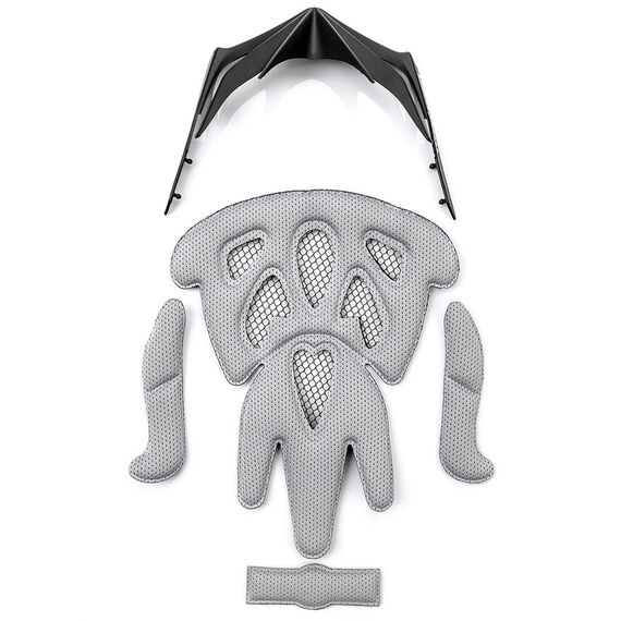 Meteor Kask rowerowy MV29 Drizzle czarno-różowy, Kolor: czarny, Rozmiar: 58-61, 6 zdjęcie