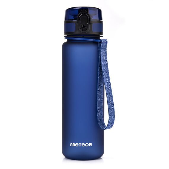 METEOR Bidon Sportowy 500 ml granatowy, Kolor: granatowy, Waga: 0.15